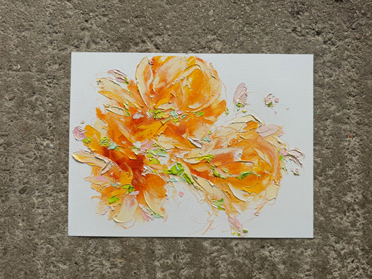 Study in Oil on Paper, Large - III