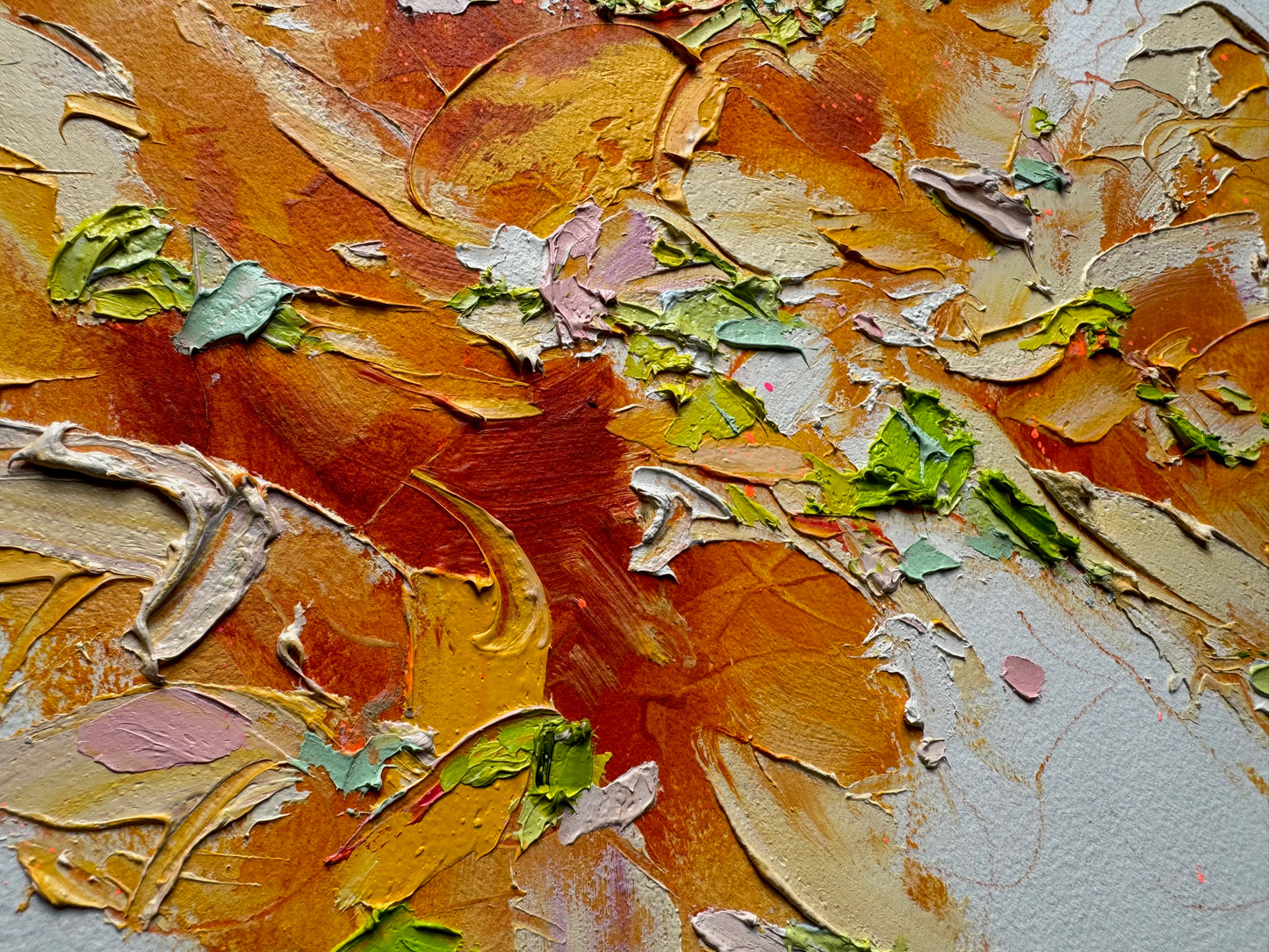 Study in Oil on Paper, Large - III