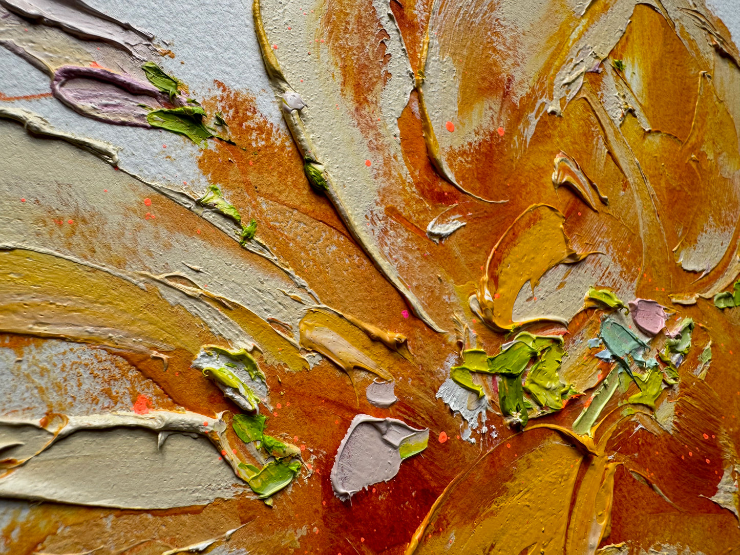 Study in Oil on Paper, Large - III