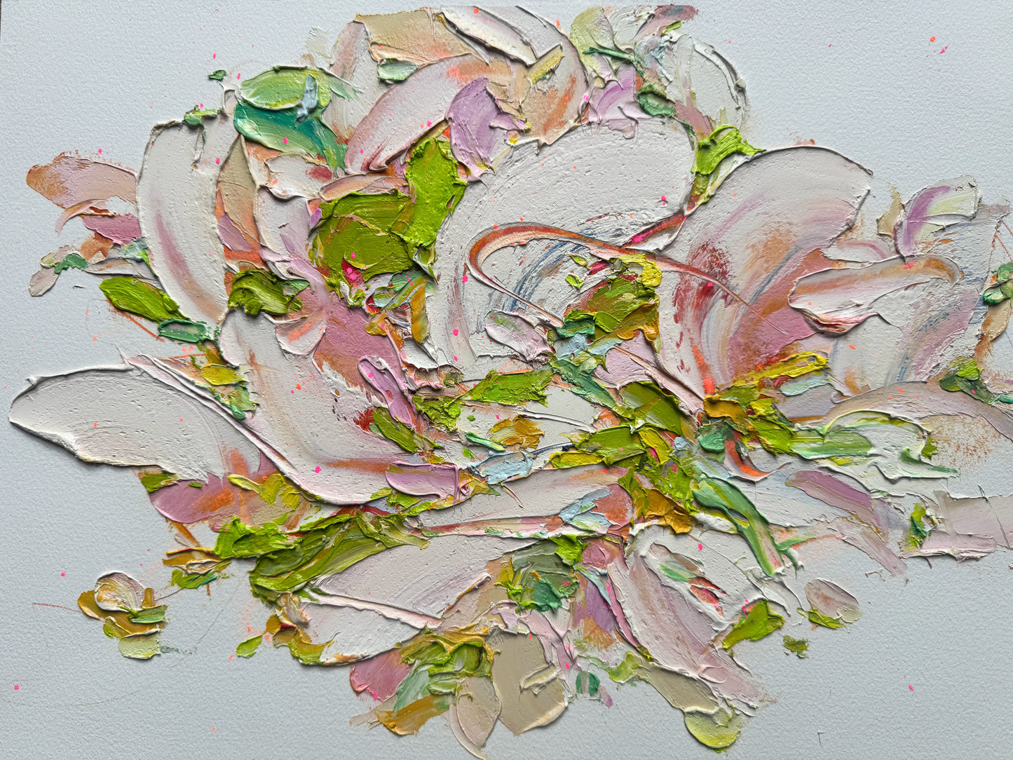 Study in Oil on Paper, Large - I