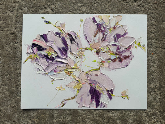 Study in Oil on Paper, Large - V