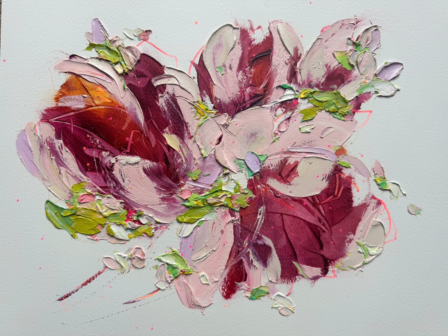 Study in Oil on Paper, Large - VII