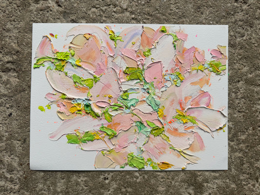 Study in Oil on Paper - II