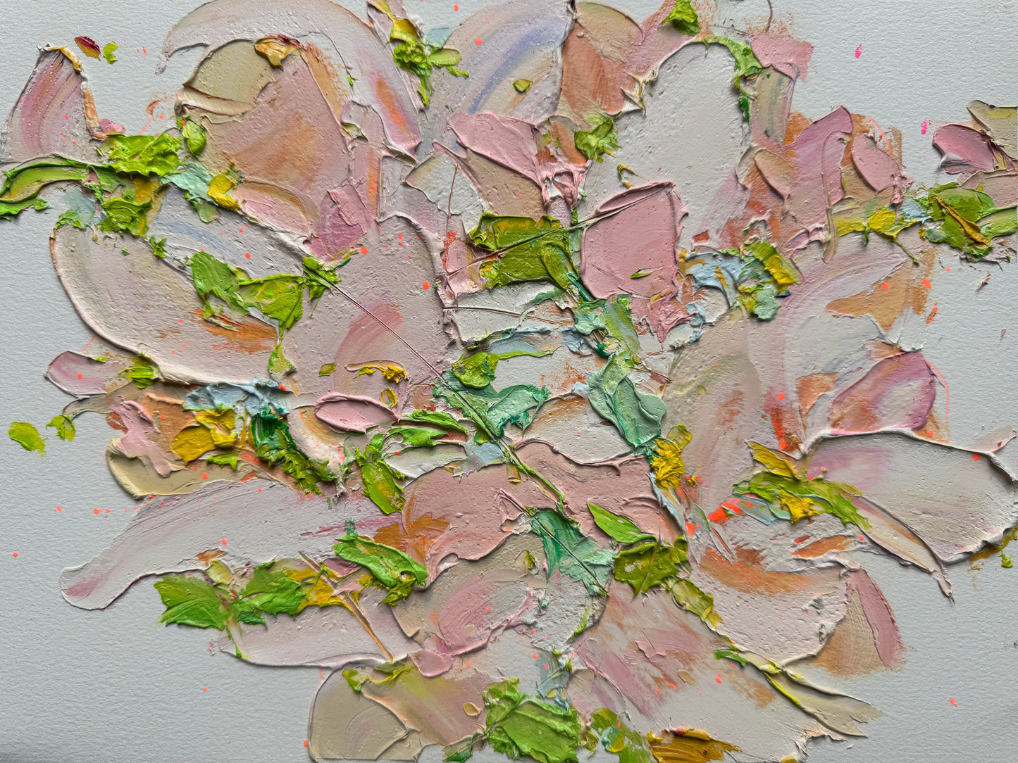 Study in Oil on Paper - II