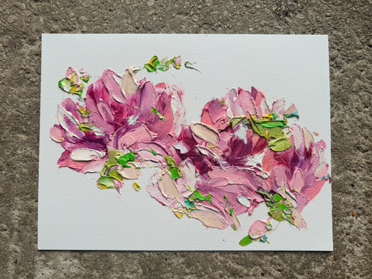 Study in Oil on Paper - III