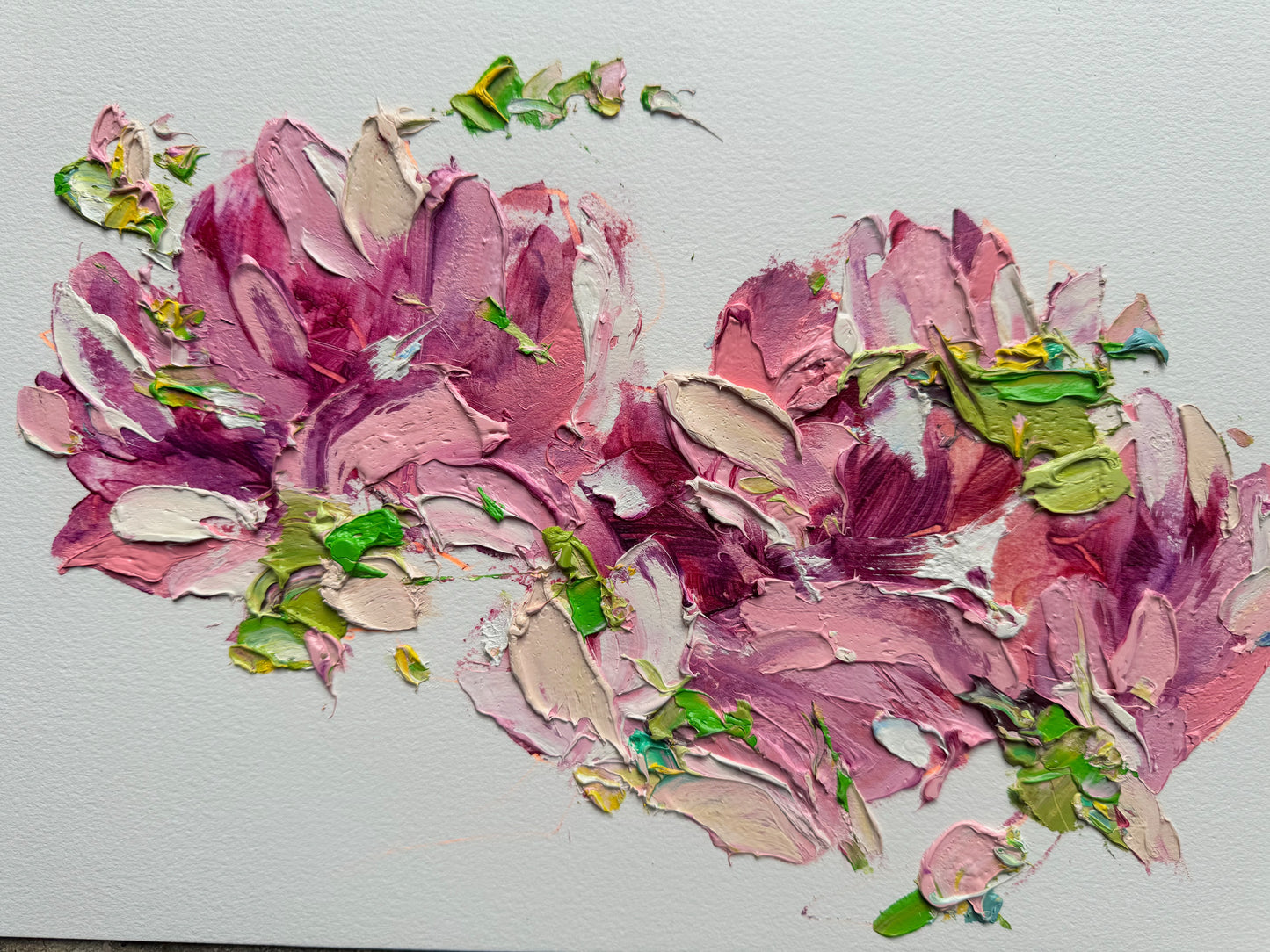 Study in Oil on Paper - III