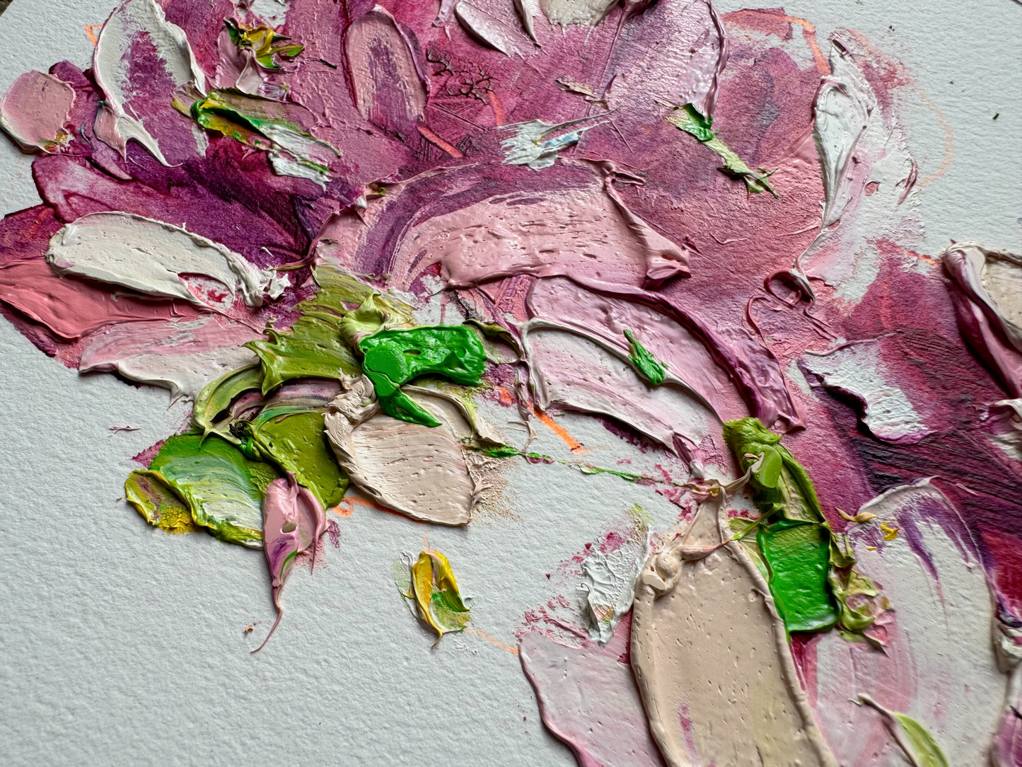 Study in Oil on Paper - III