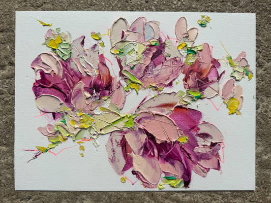 Study in Oil on Paper - IV