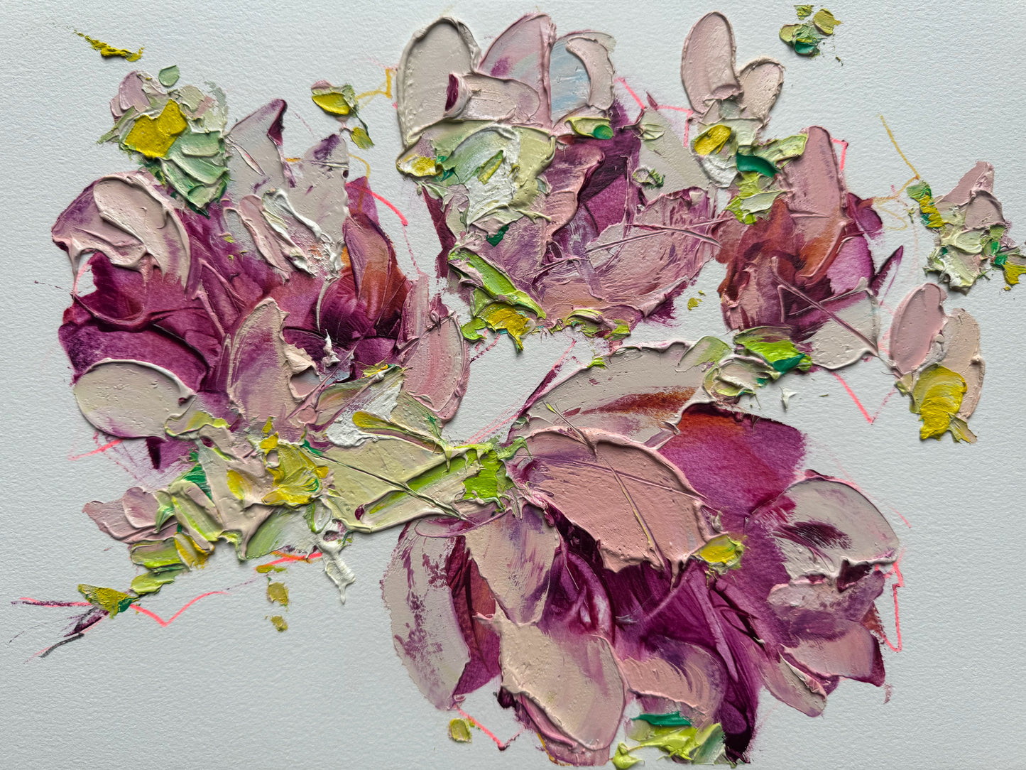 Study in Oil on Paper - IV