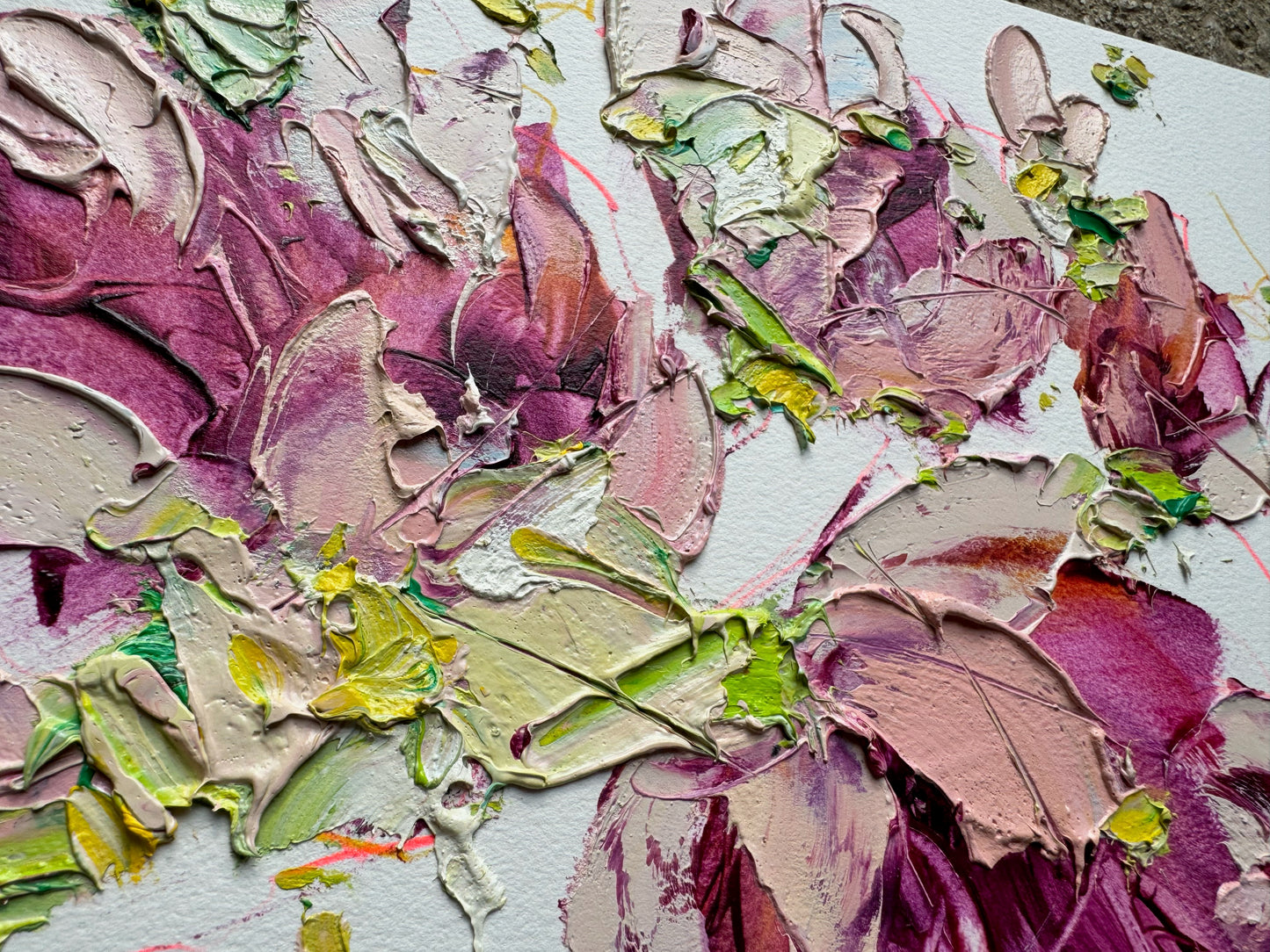 Study in Oil on Paper - IV