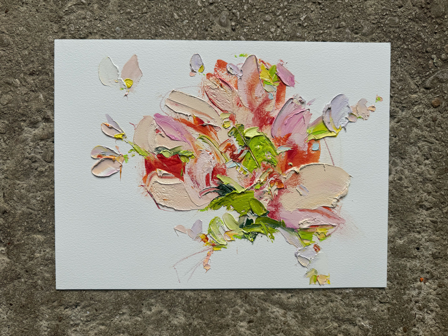 Study in Oil on Paper - VI
