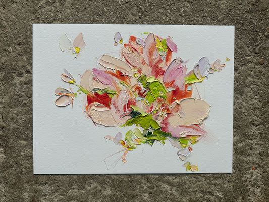 Study in Oil on Paper - VI