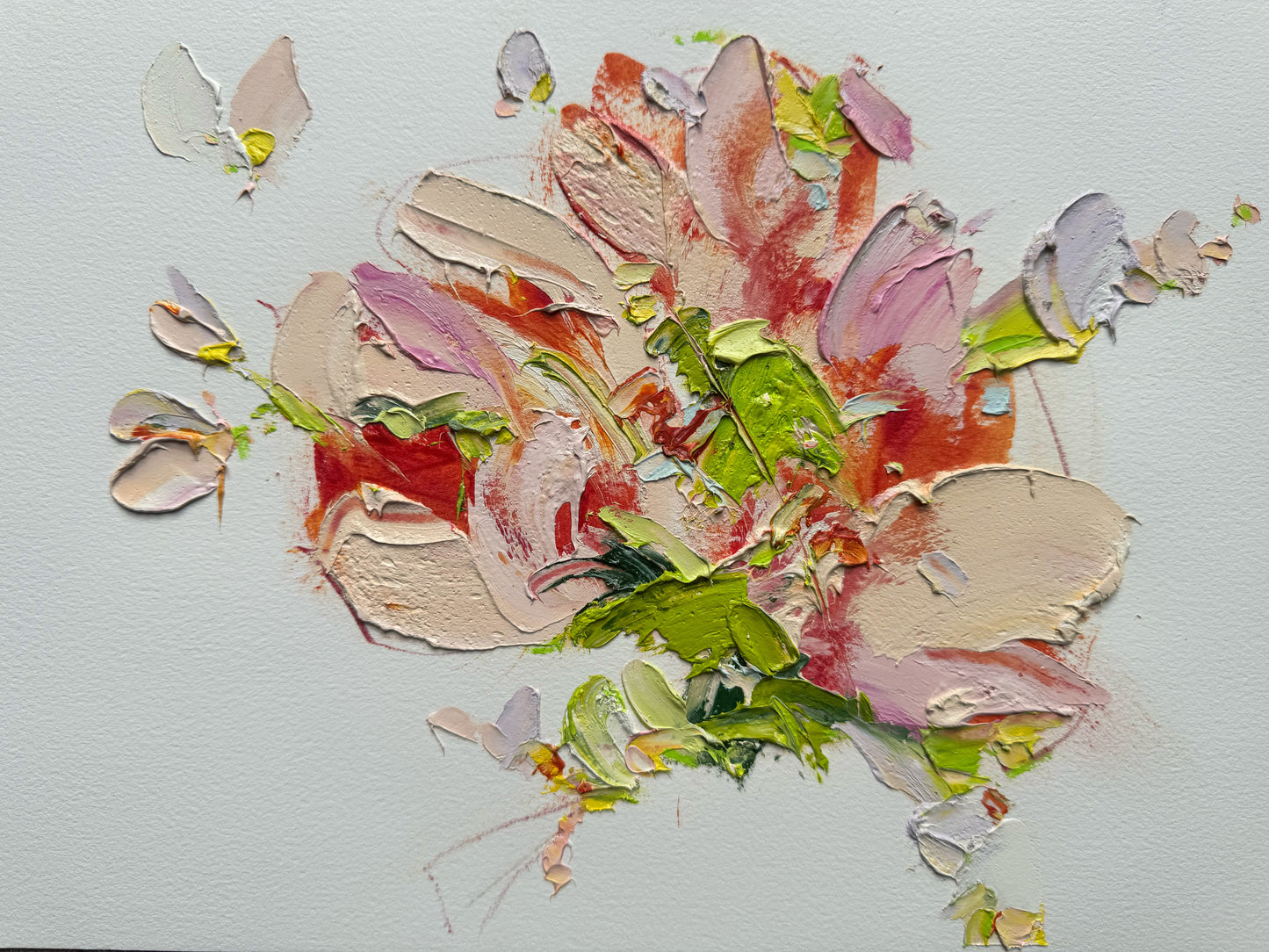 Study in Oil on Paper - VI