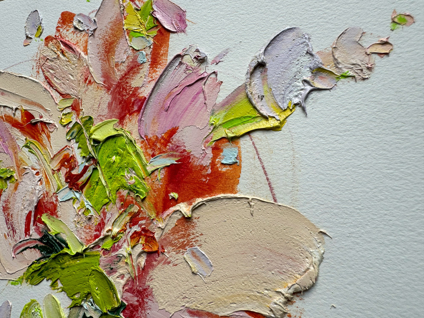 Study in Oil on Paper - VI