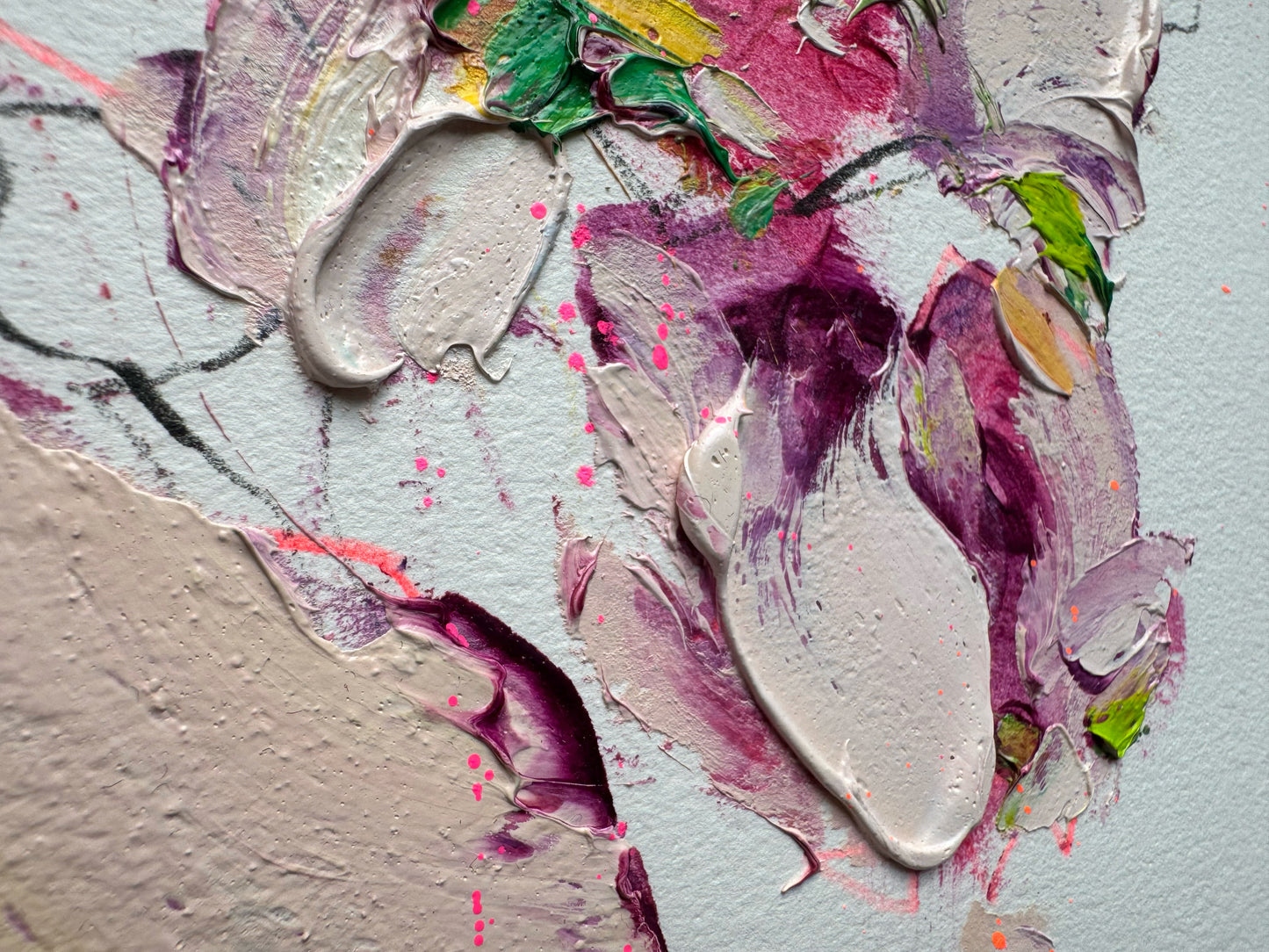 Study in Oil on Paper - VII