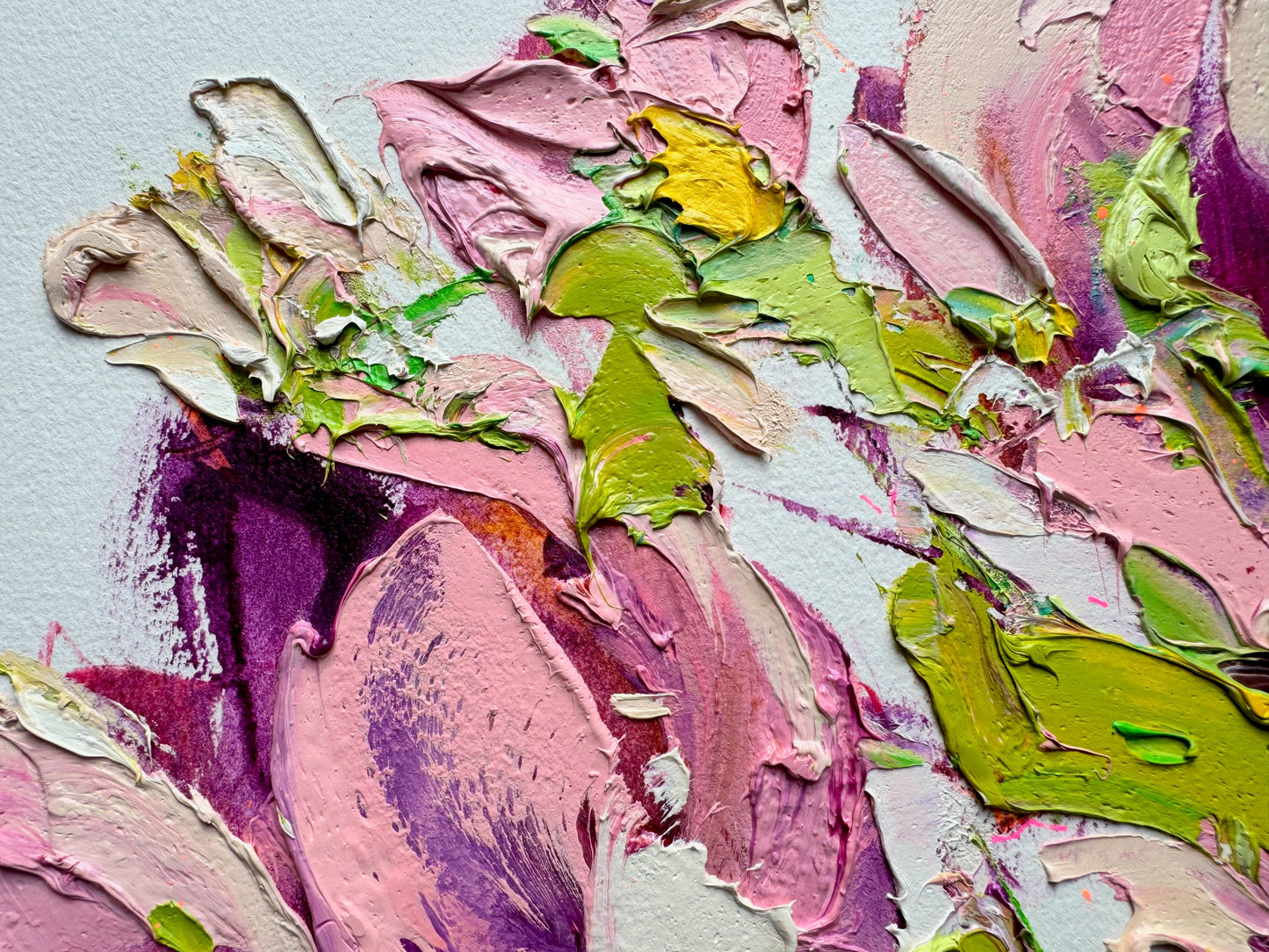 Study in Oil on Paper, Large - II